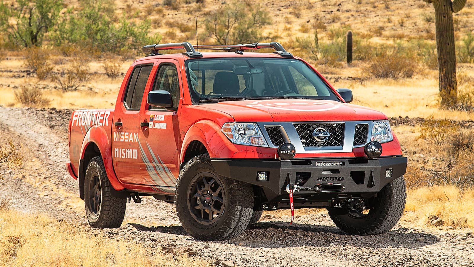 2020 Nissan Frontier with Nismo parts