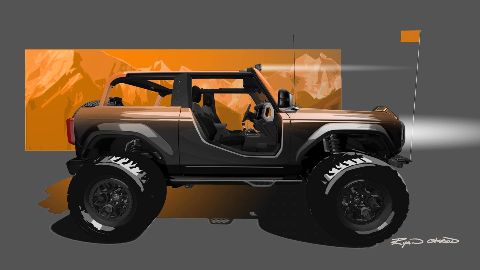 Ford Bronco Badlands Sasquatch 2-Door Concept