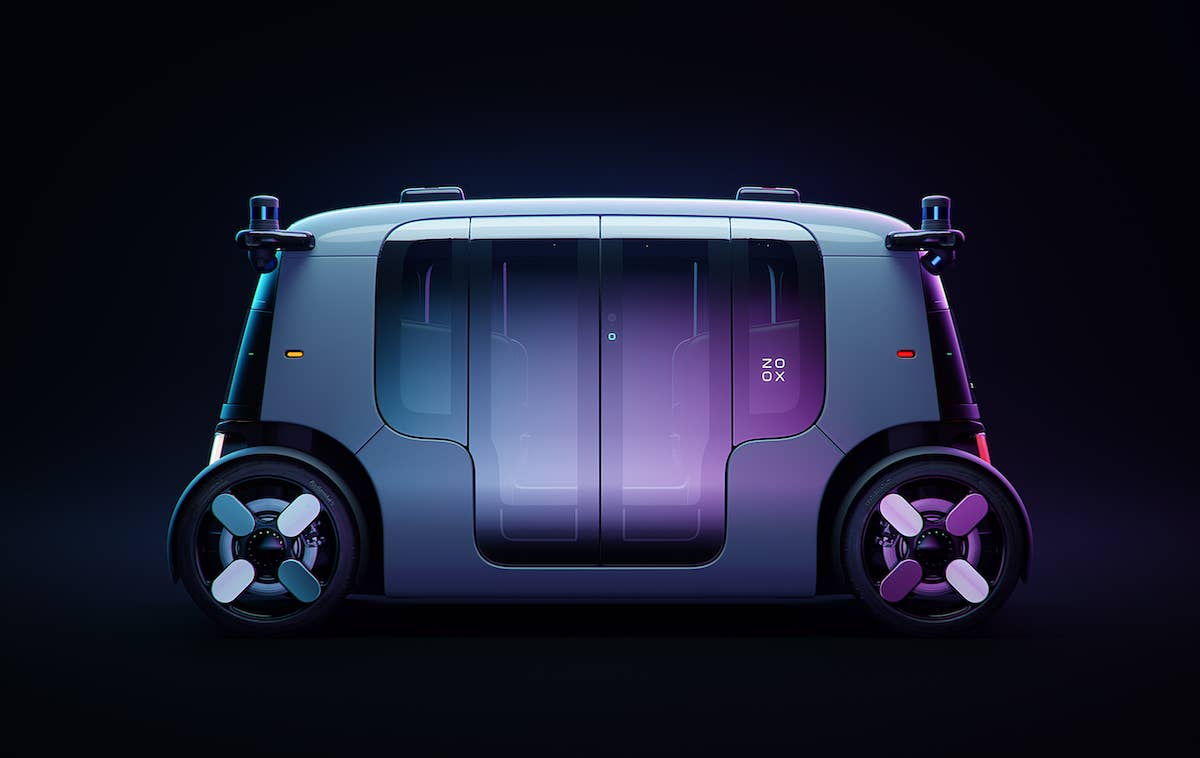 Zoox Fully Autonomous, All-electric Robotaxi