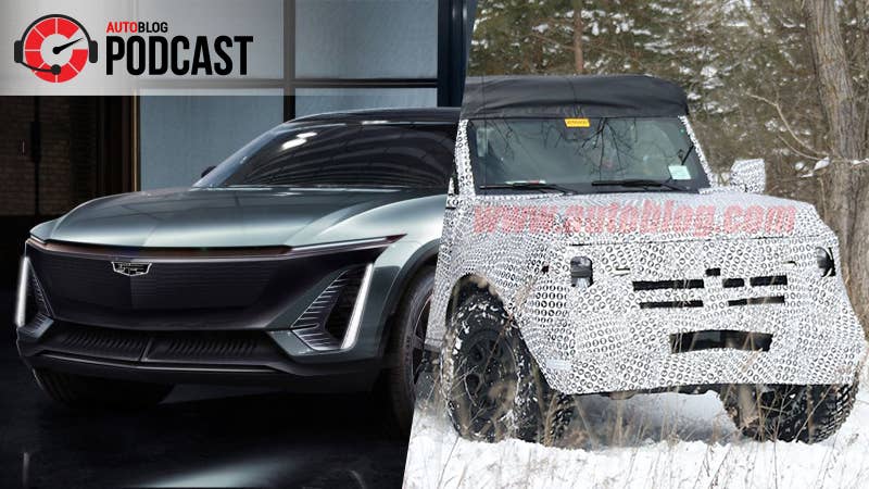 Cadillac EV and Ford Bronco