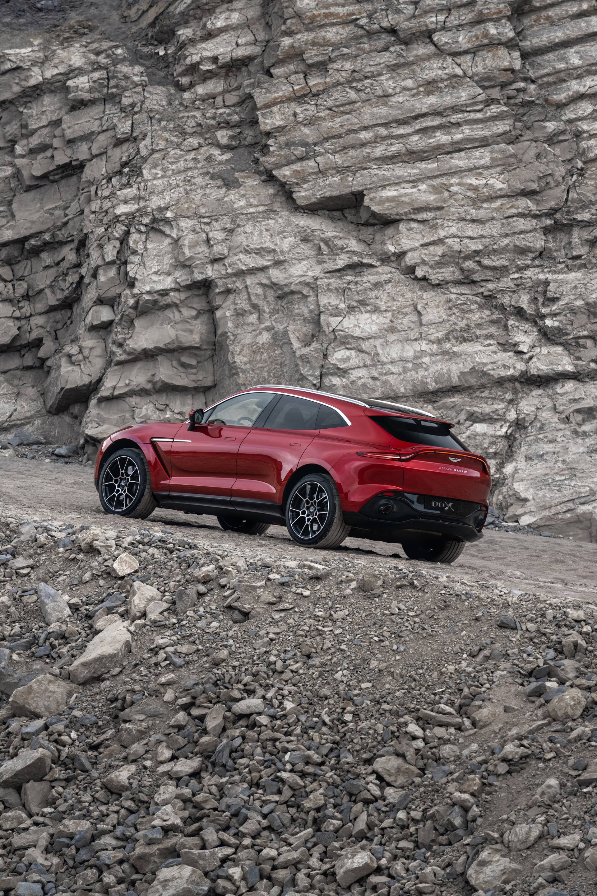 The first SUV from Aston Martin is powered by a twin-turbo V8 producing 542 hp and 516 ft.-lb of torque, getting from 0 to 60mph in 4.3 seconds.