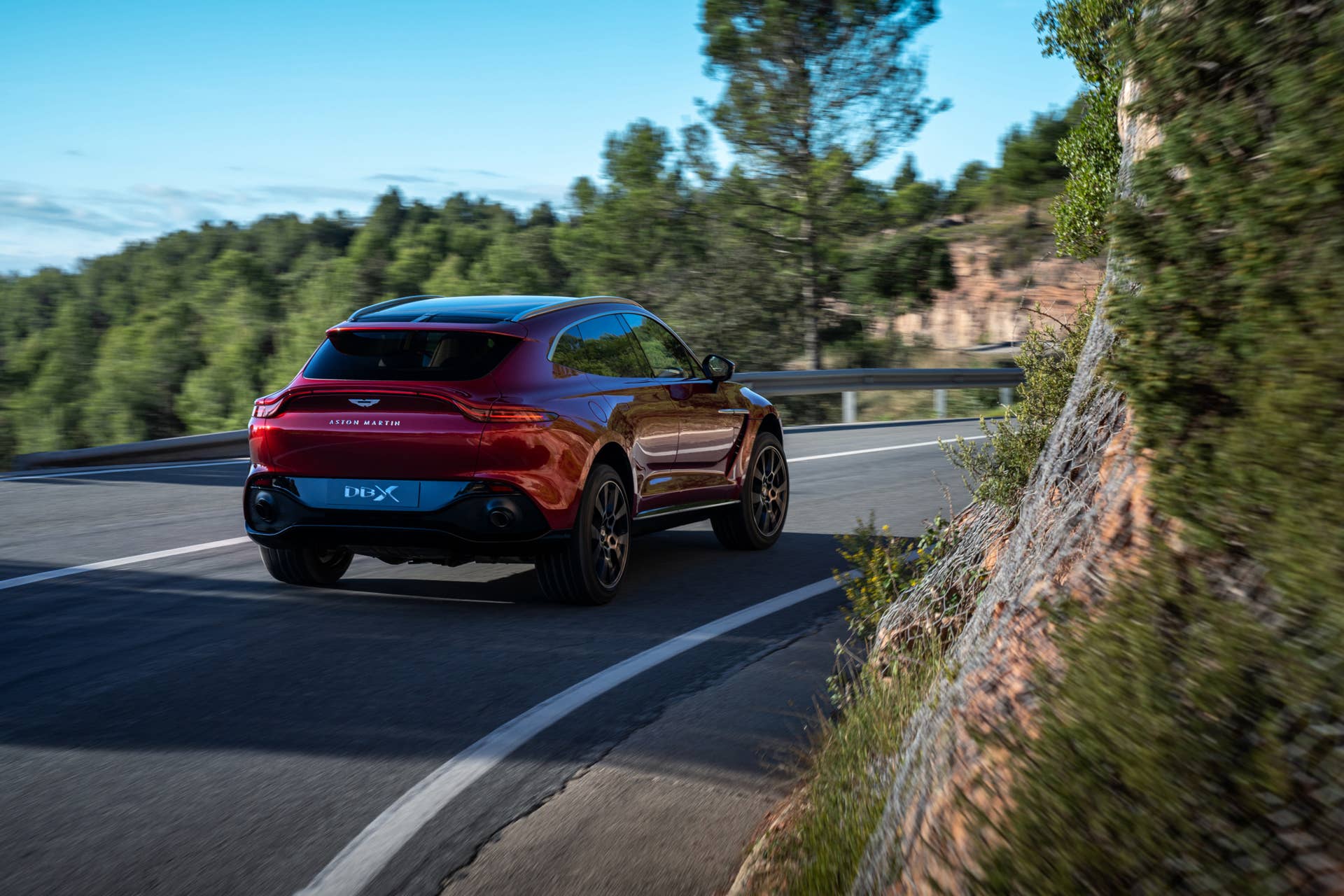 The first SUV from Aston Martin is powered by a twin-turbo V8 producing 542 hp and 516 ft.-lb of torque, getting from 0 to 60mph in 4.3 seconds.