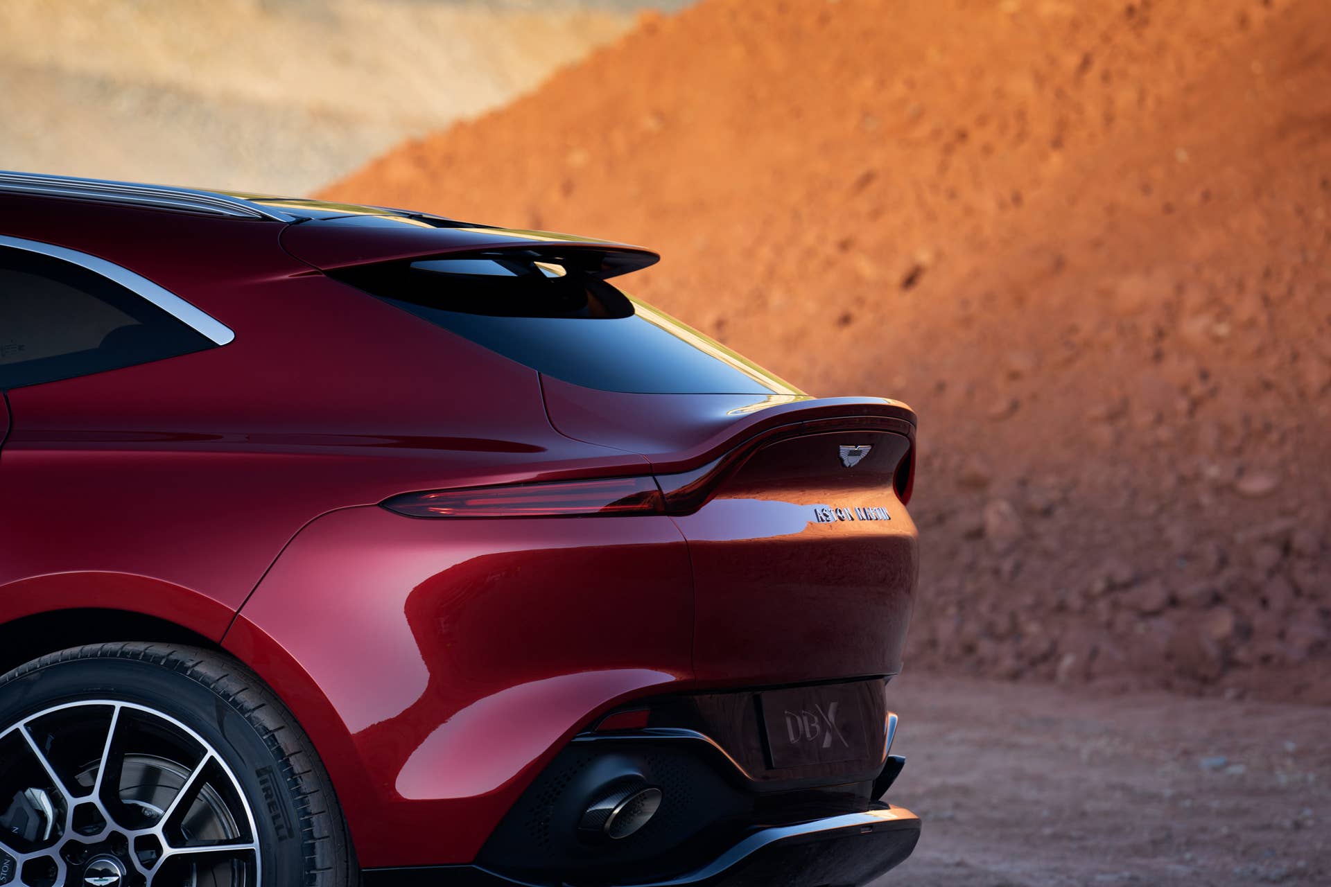 The first SUV from Aston Martin is powered by a twin-turbo V8 producing 542 hp and 516 ft.-lb of torque, getting from 0 to 60mph in 4.3 seconds.
