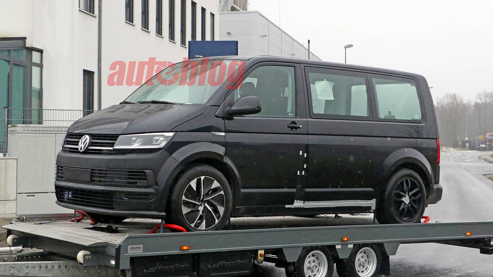 VW ID. Buzz test mule
