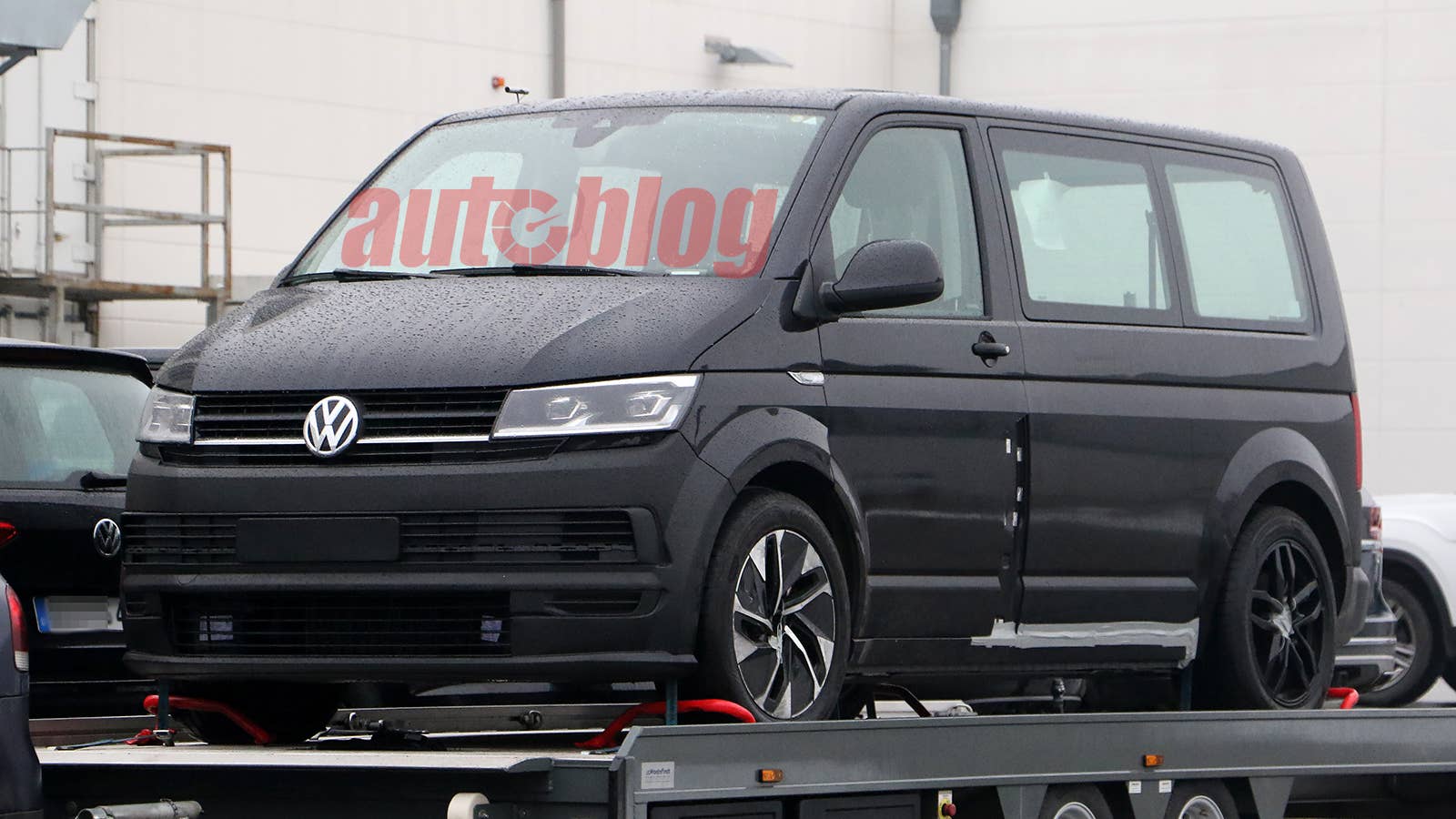 VW ID. Buzz test mule