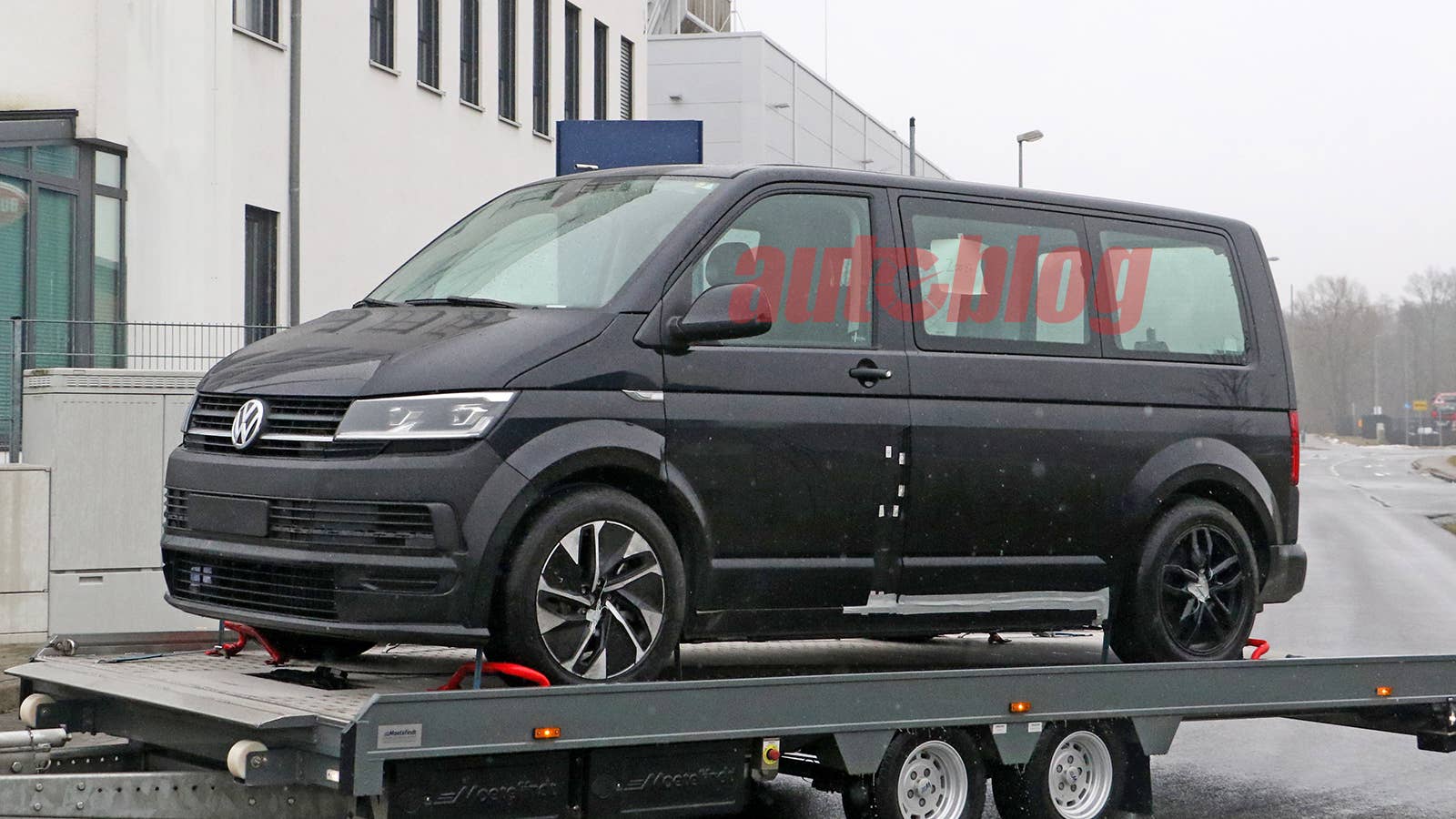 VW ID. Buzz test mule