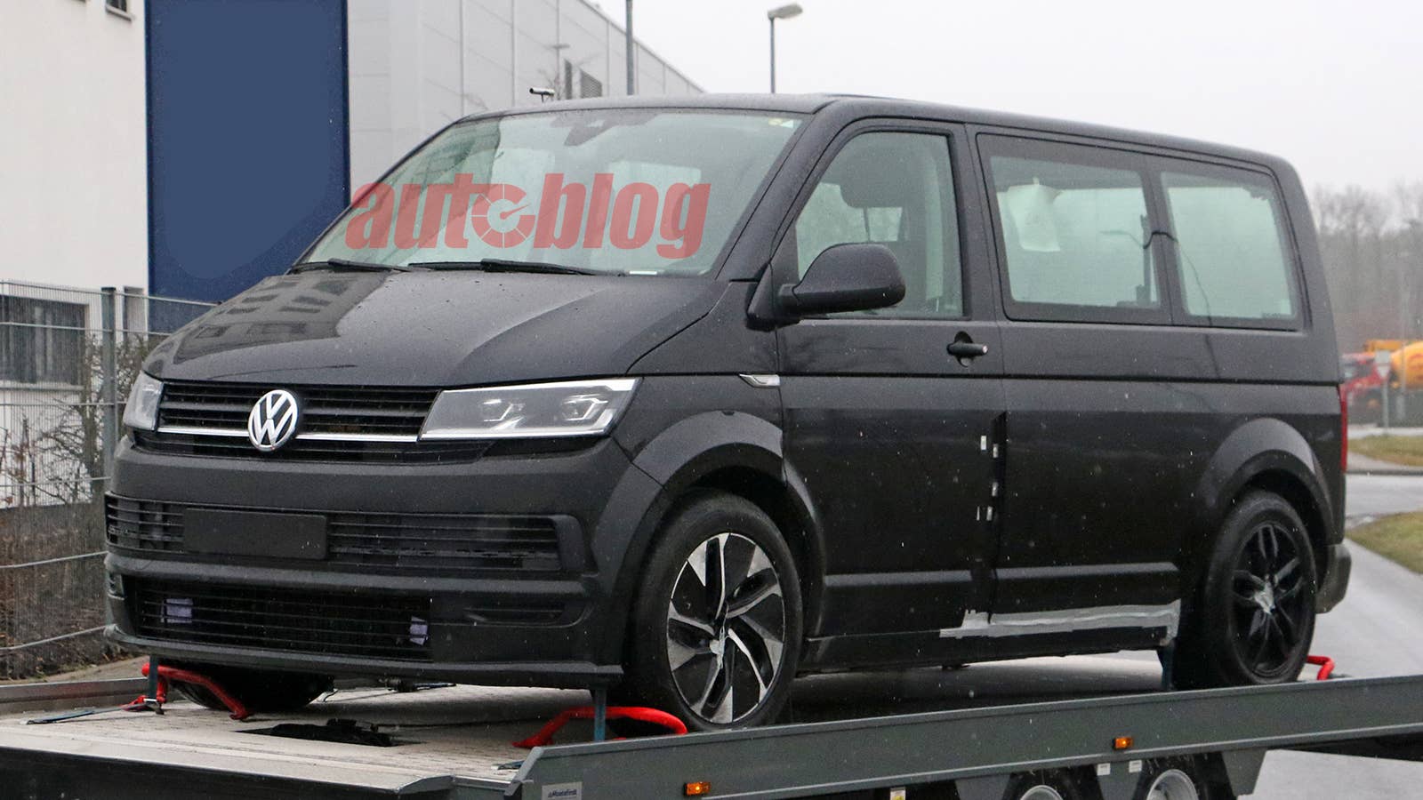 VW ID. Buzz test mule
