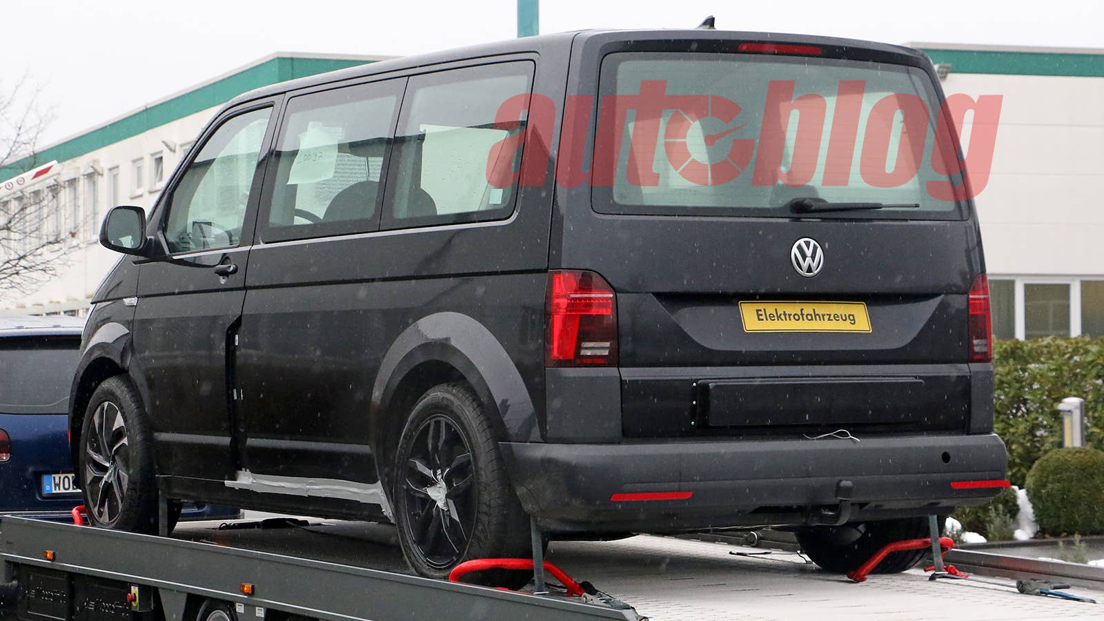VW ID. Buzz test mule