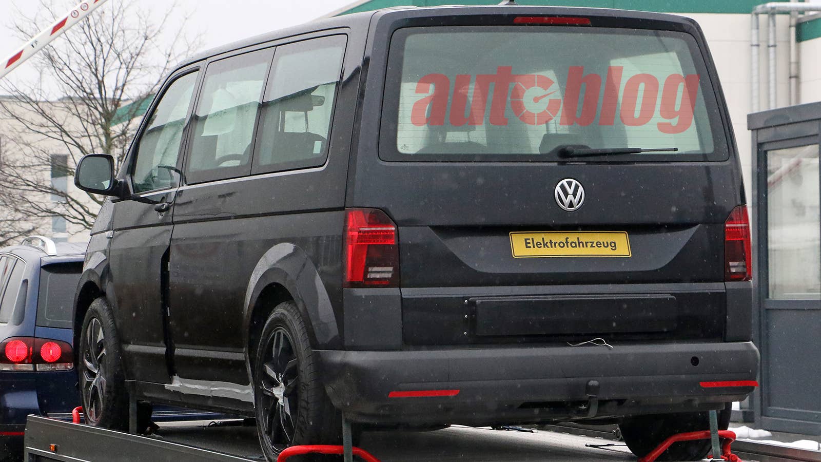 VW ID. Buzz test mule