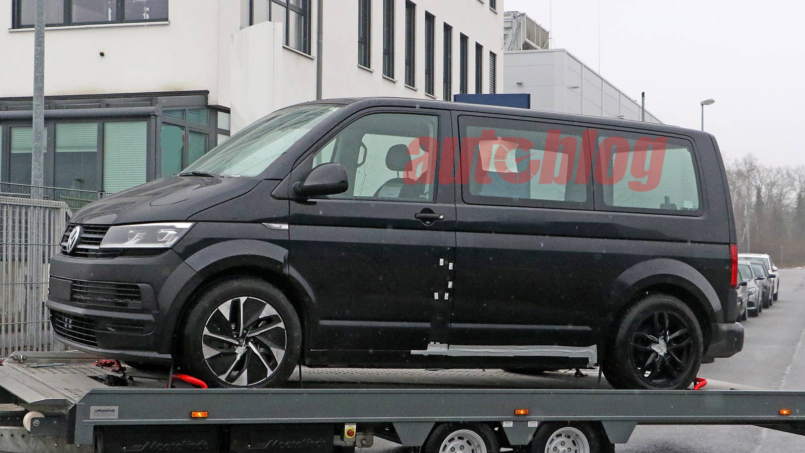 VW ID. Buzz test mule