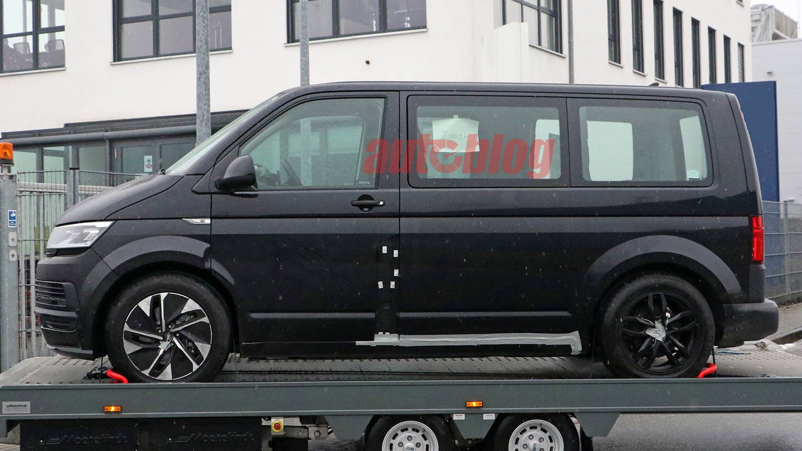 VW ID. Buzz test mule