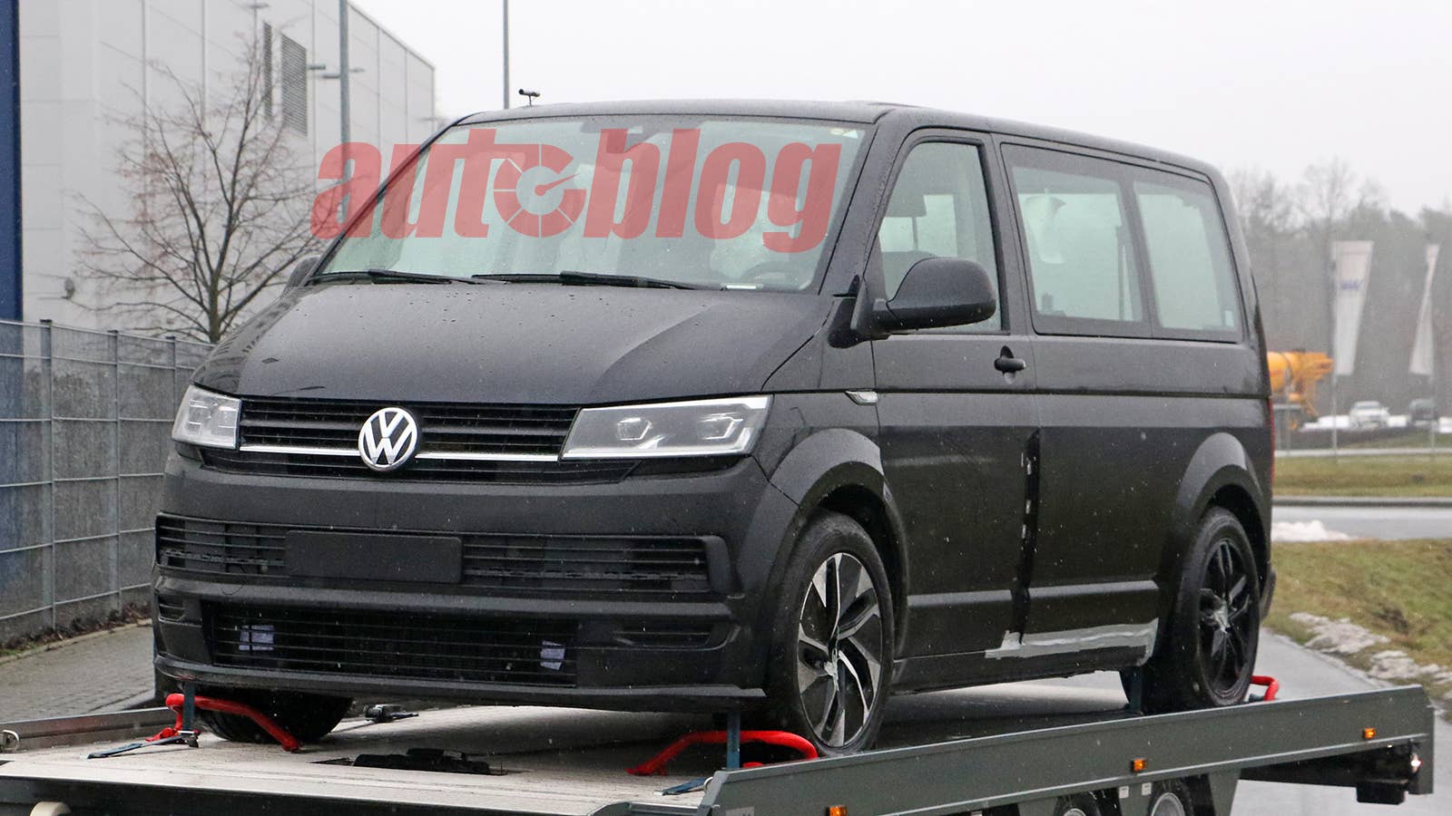 VW ID. Buzz test mule