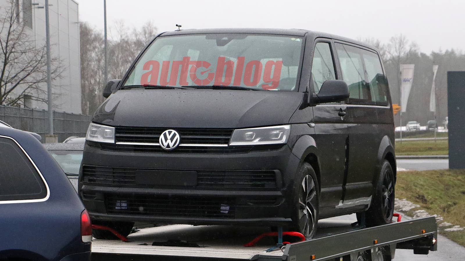 VW ID. Buzz test mule