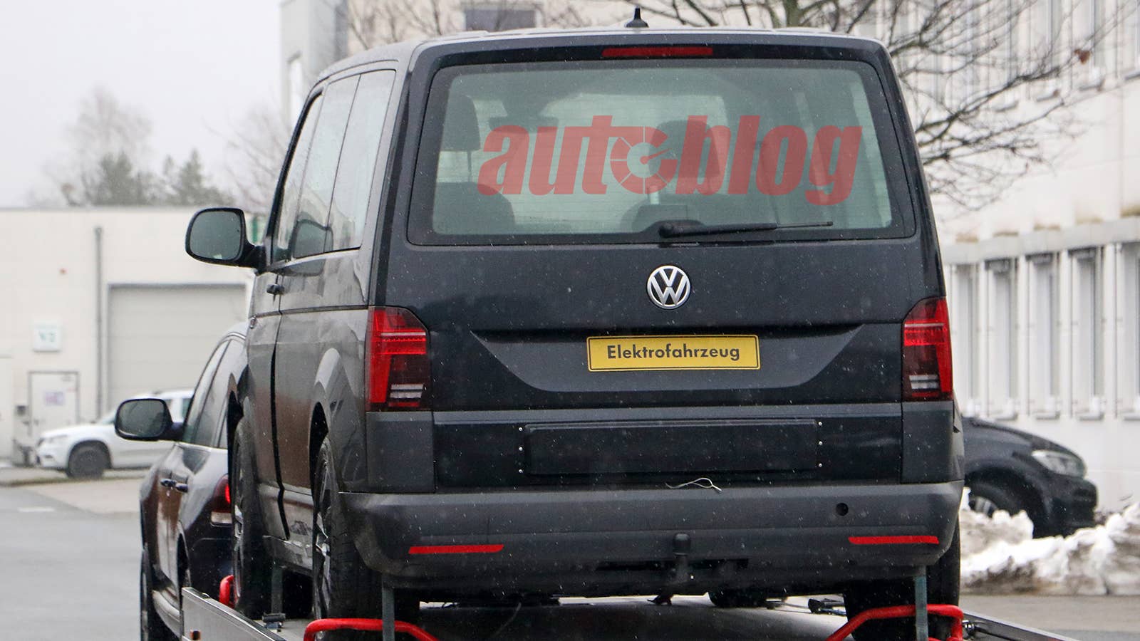 VW ID. Buzz test mule