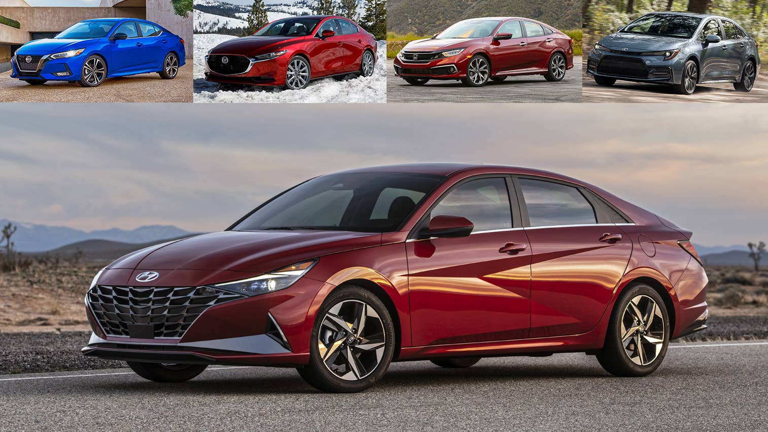 2021 Hyundai Elantra and other sedans