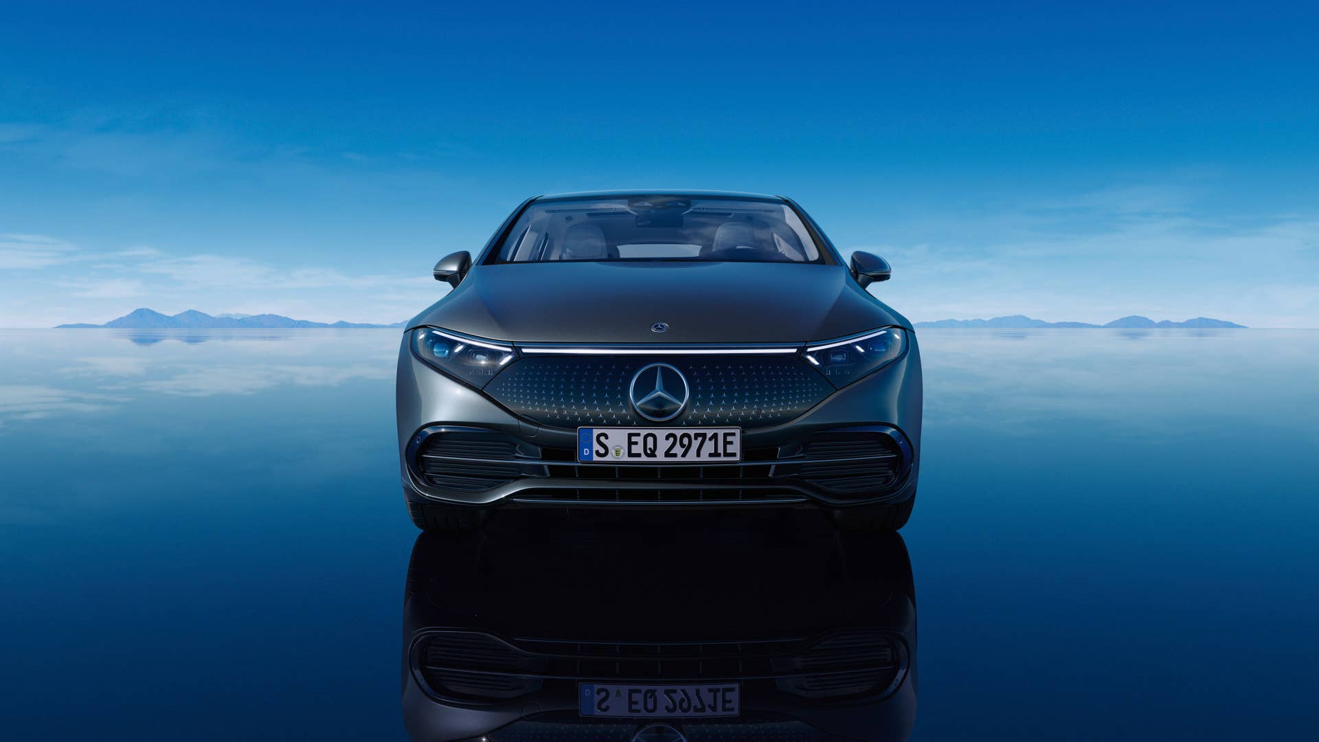 Mercedes-EQ, EQS;Stromverbrauch kombiniert: 19,1-16,0 kWh/100 km; CO2-Emissionen: 0 g/km