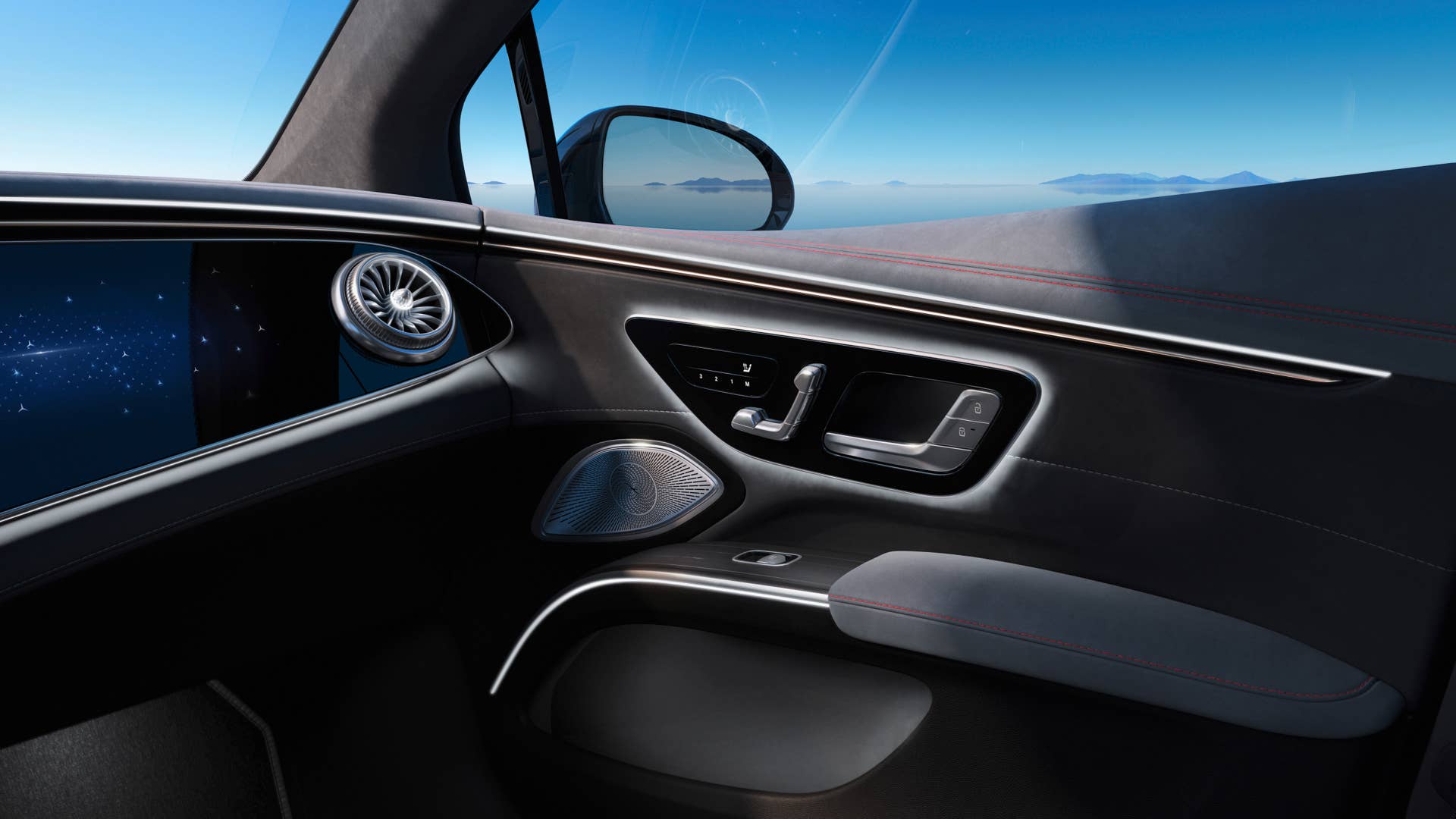 Mercedes-EQ, EQS;Stromverbrauch kombiniert: 20,0-16,9 kWh/100 km; CO2-Emissionen: 0 g/km