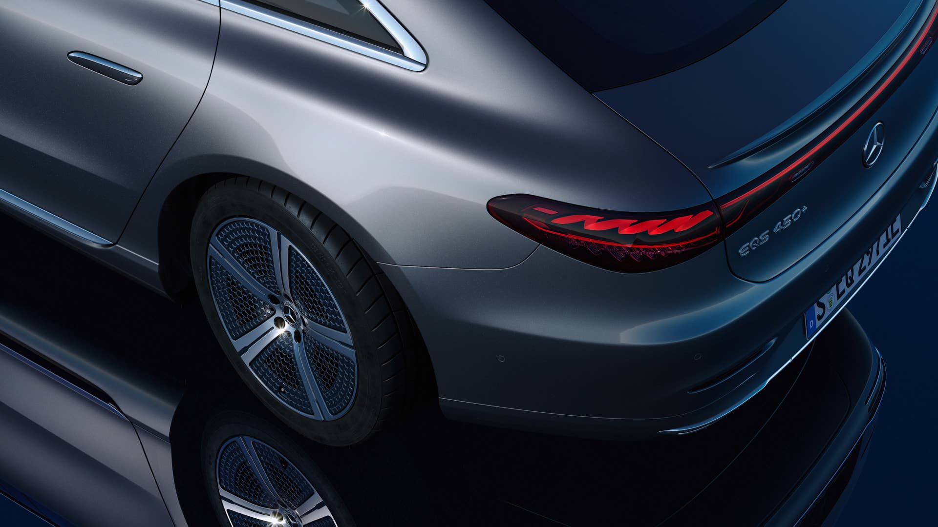 Mercedes-EQ, EQS;Stromverbrauch kombiniert: 19,1-16,0 kWh/100 km; CO2-Emissionen: 0 g/km