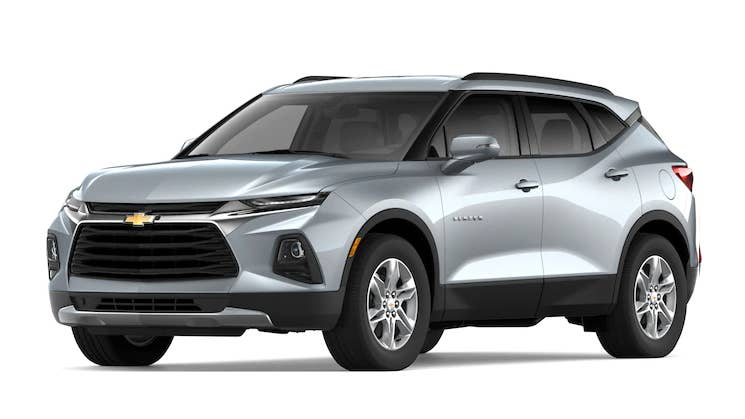 2019 Chevrolet Blazer Paint Choices