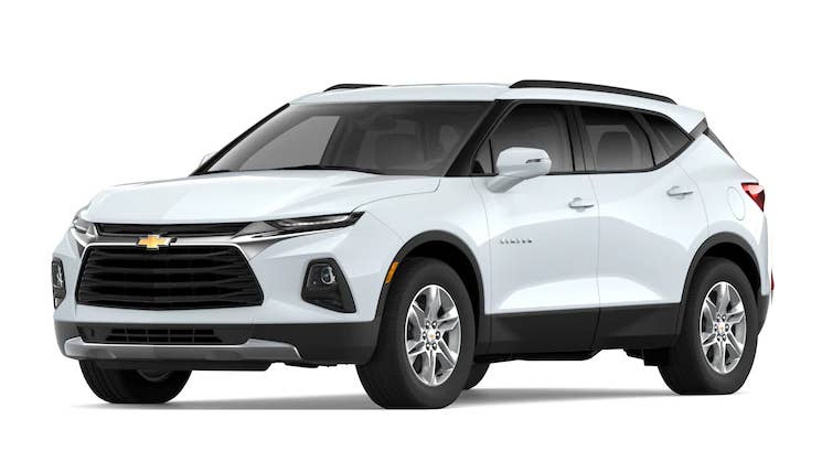 2019 Chevrolet Blazer Paint Choices