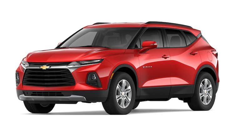 2019 Chevrolet Blazer Paint Choices