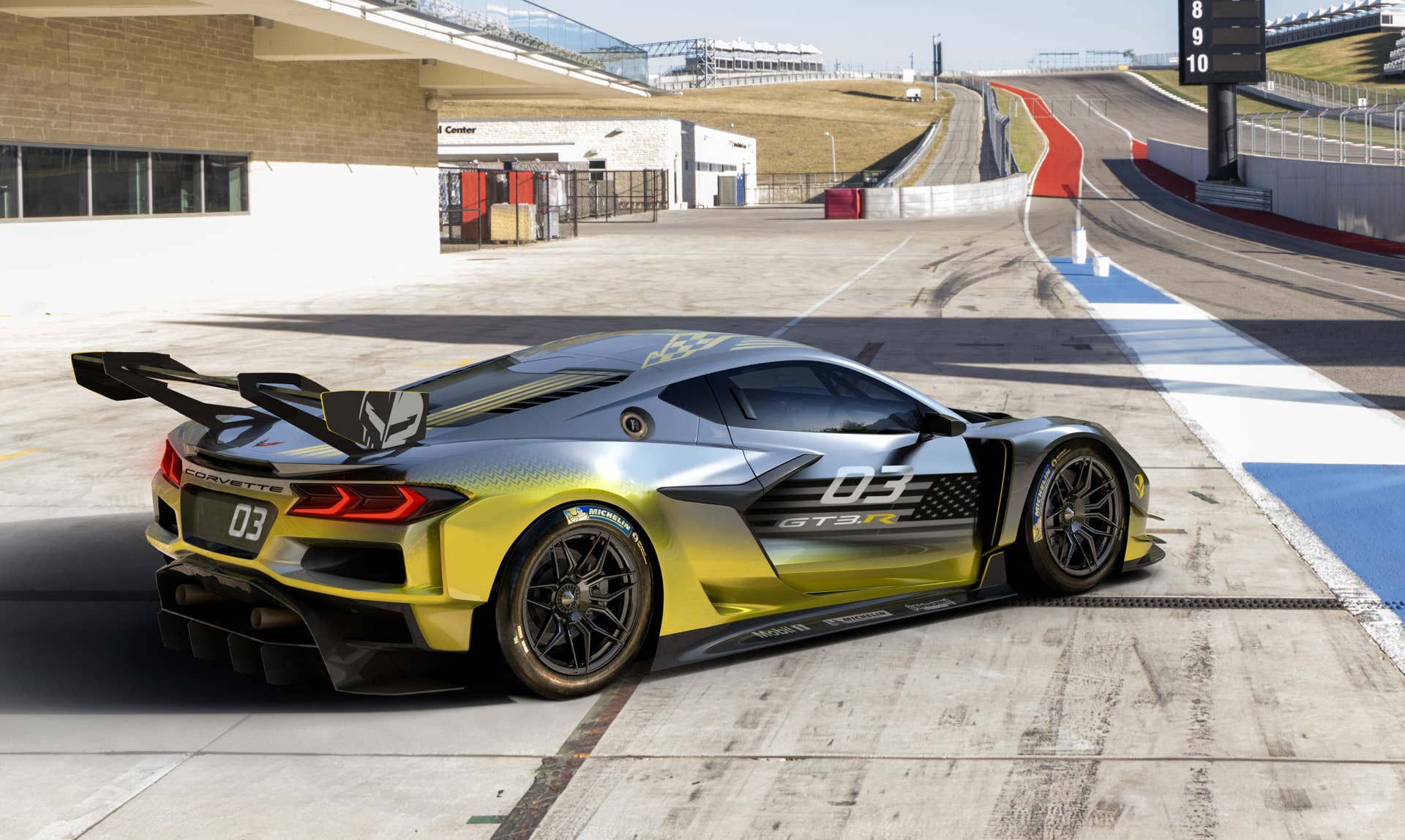 Chevrolet Corvette Z06 GT3.R race car