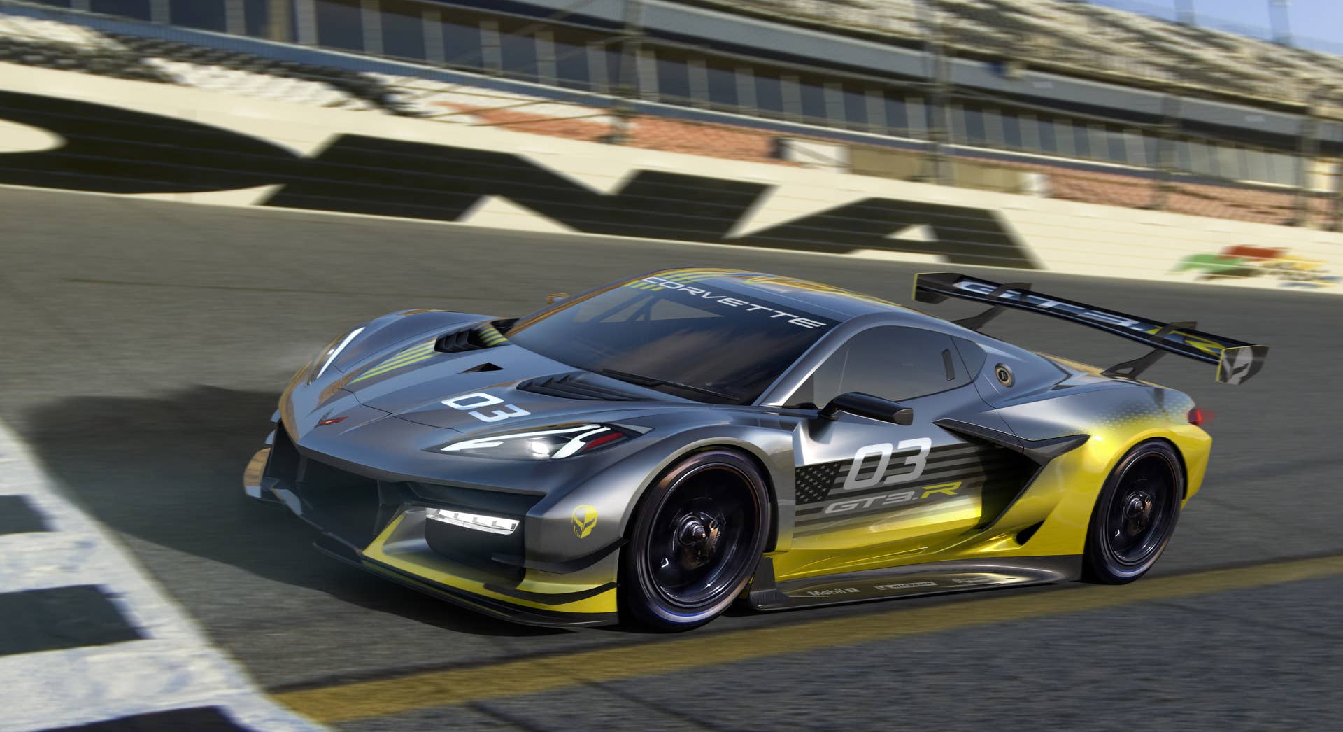 Chevrolet Corvette Z06 GT3.R race car