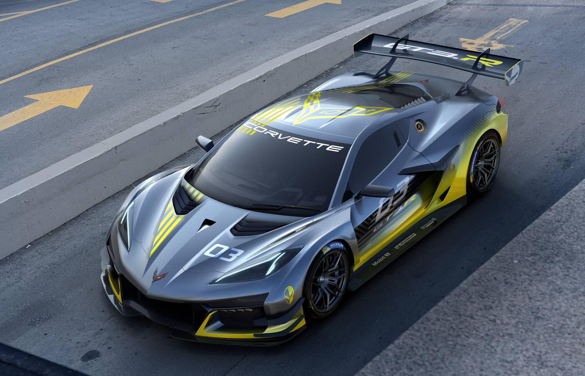 Chevrolet Corvette Z06 GT3.R race car