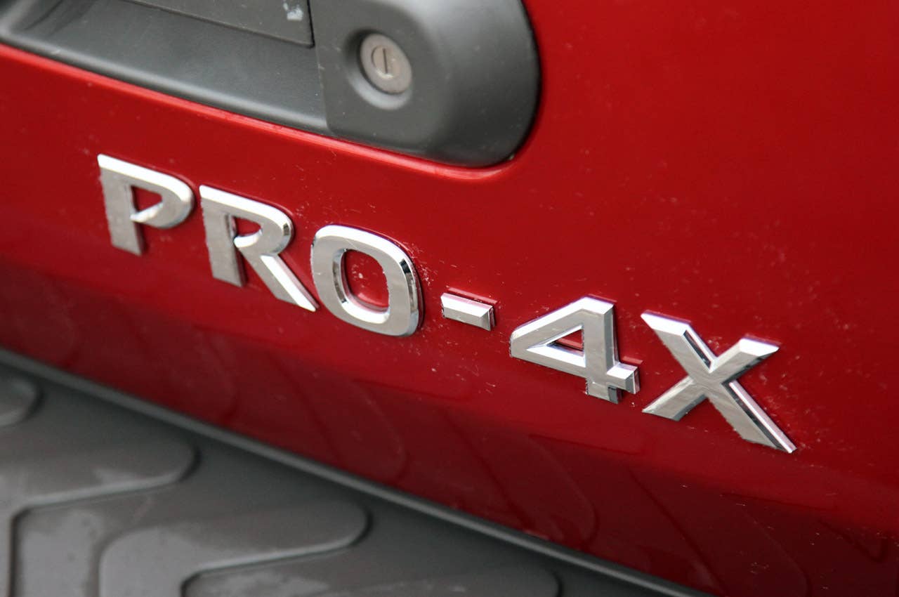 2011 Nissan Xterra Pro-4X badge