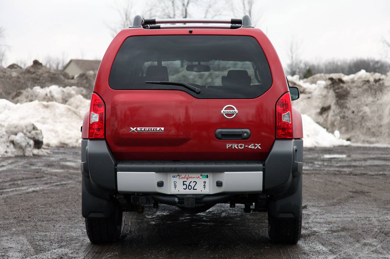 2011 Nissan Xterra Pro-4X rear view
