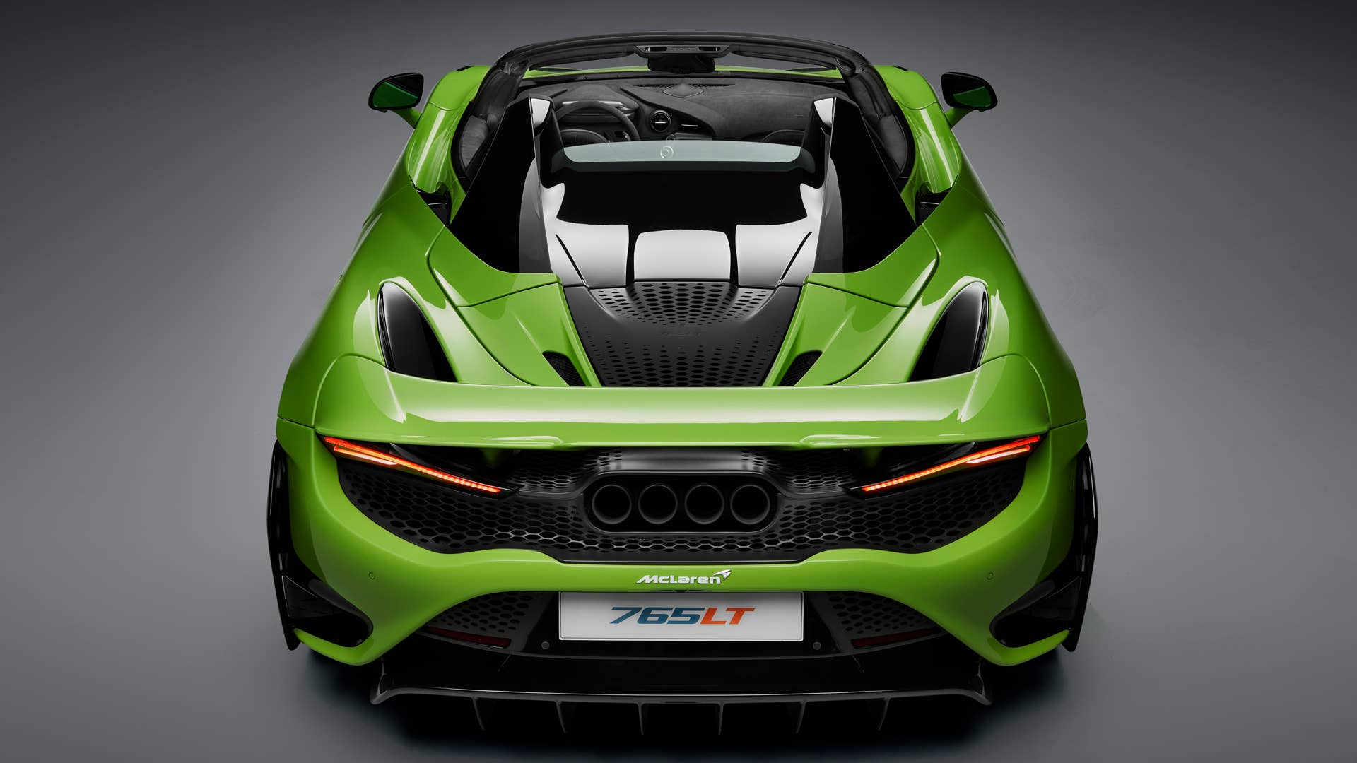 McLaren 765LT Spider - Studio shoot Ref: McLaren_765LT_Spider-Studio-6-Rear.JPG
