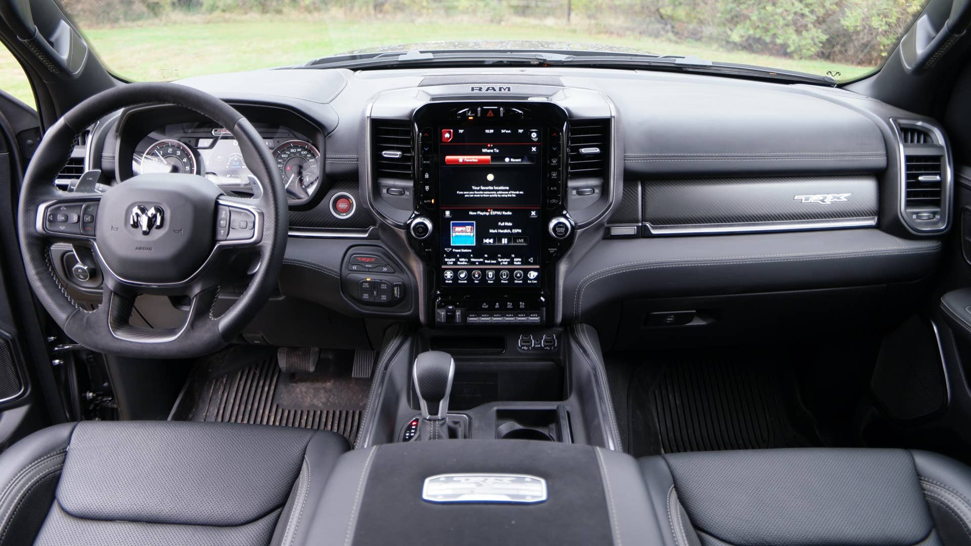 2021 Ram TRX interior