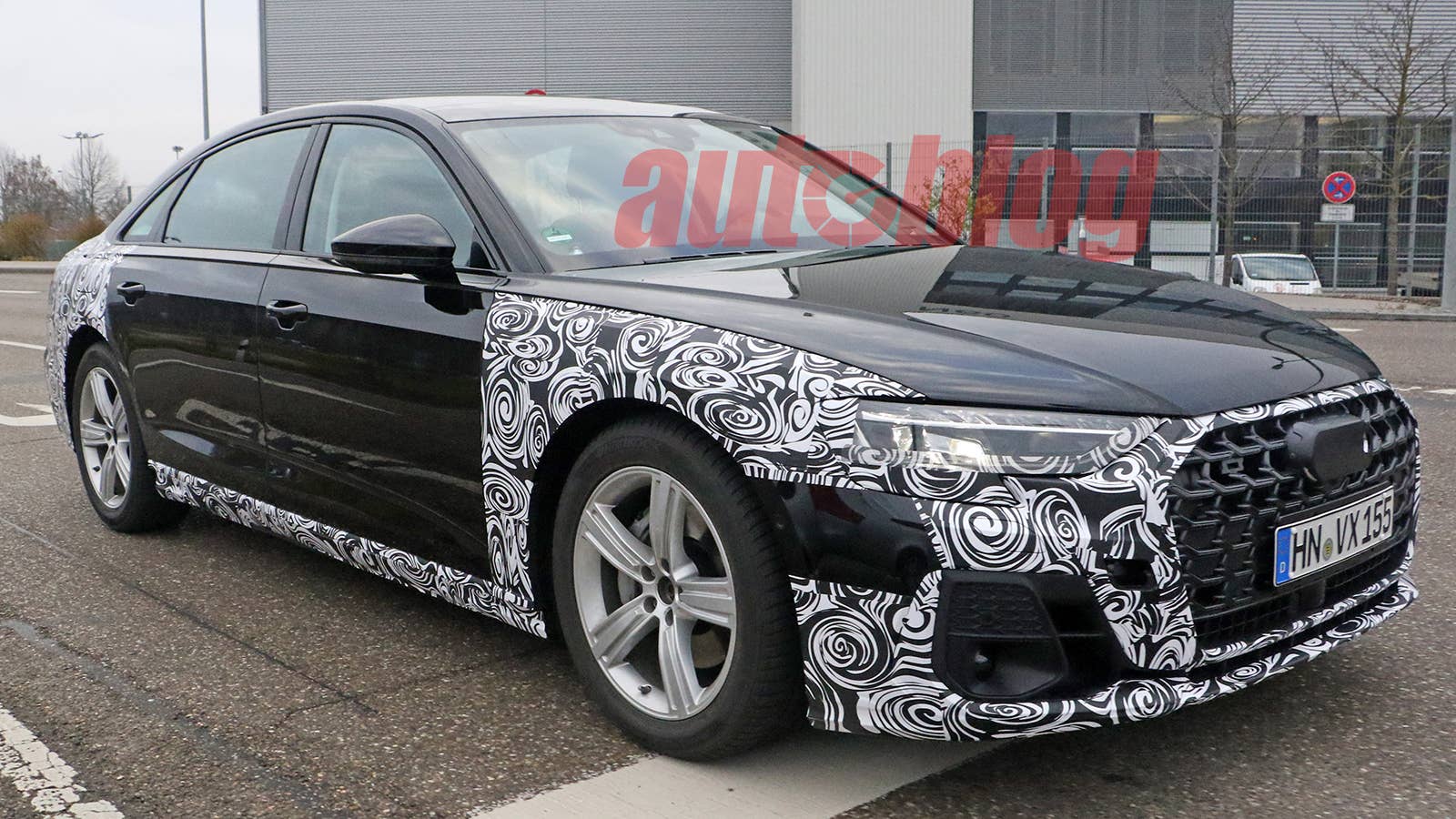 2022 Audi A8 prototype