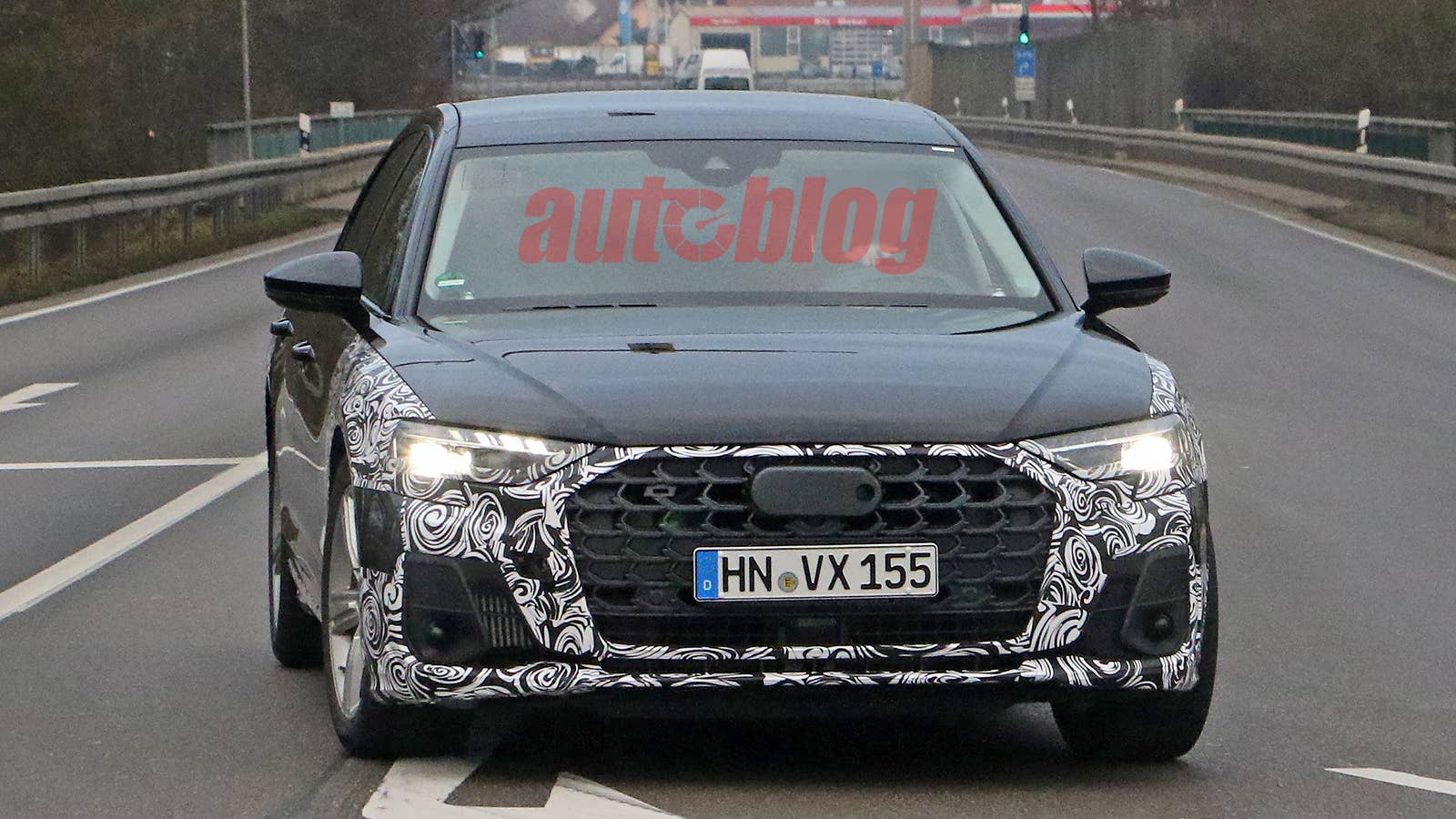2022 Audi A8 prototype