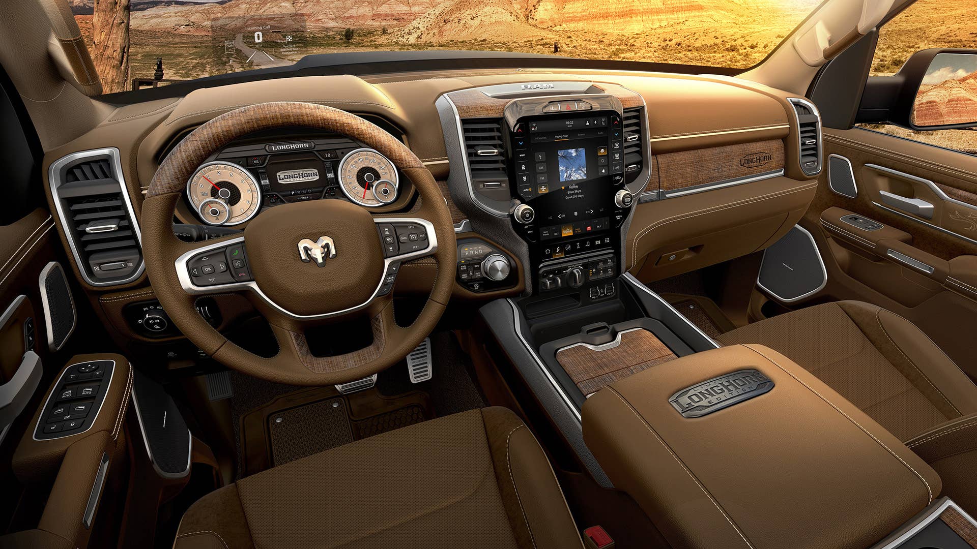 2022 Ram 1500 Longhorn Southfork interior