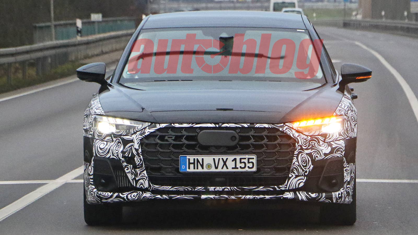 2022 Audi A8 prototype
