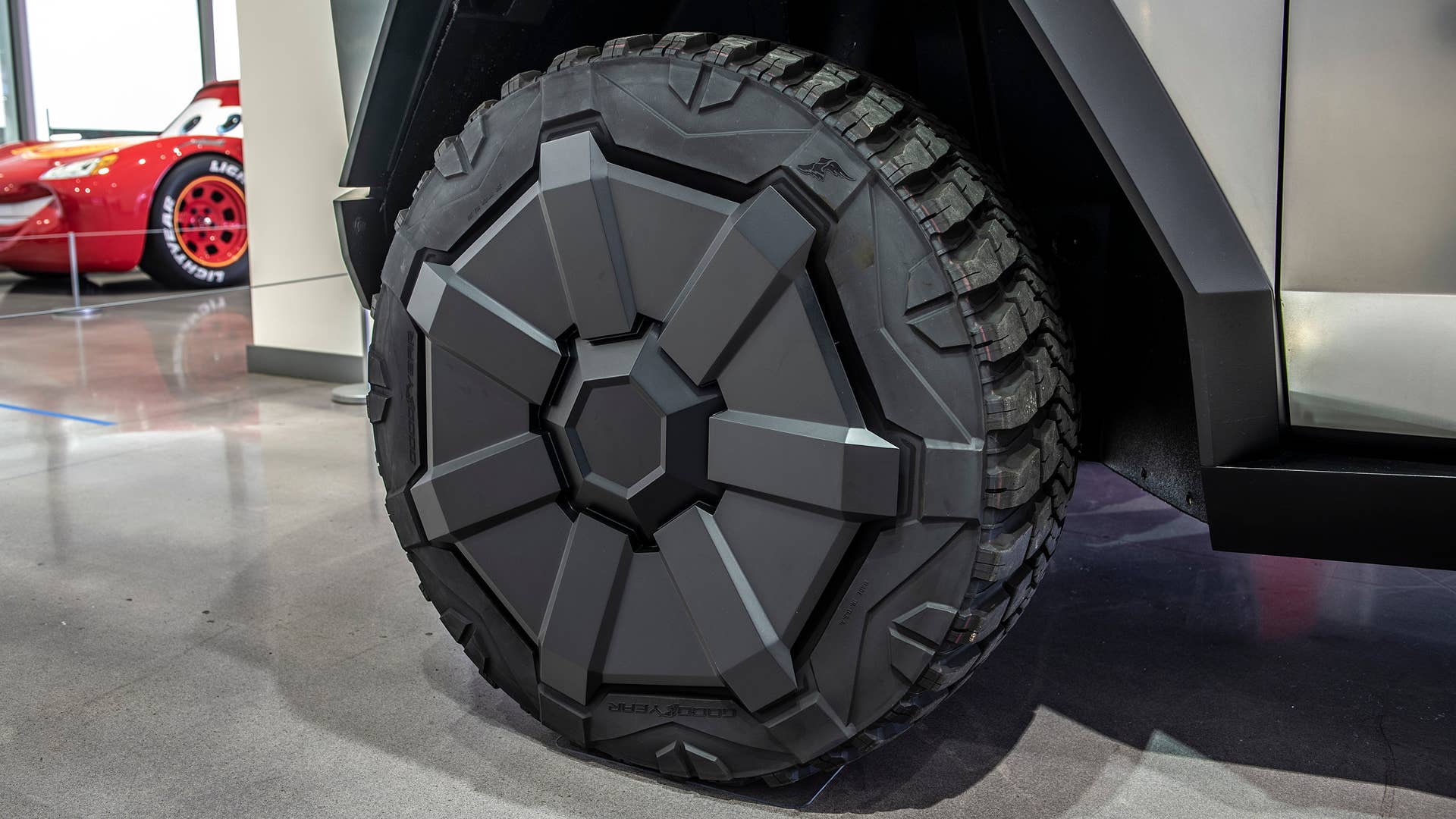 Tesla Cybertruck at the Petersen Museum