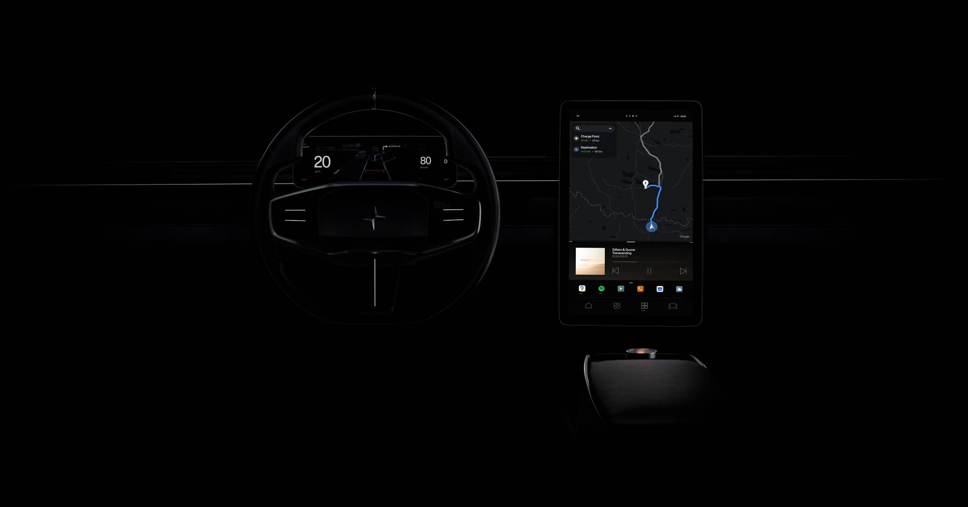 Polestar 2 HMI