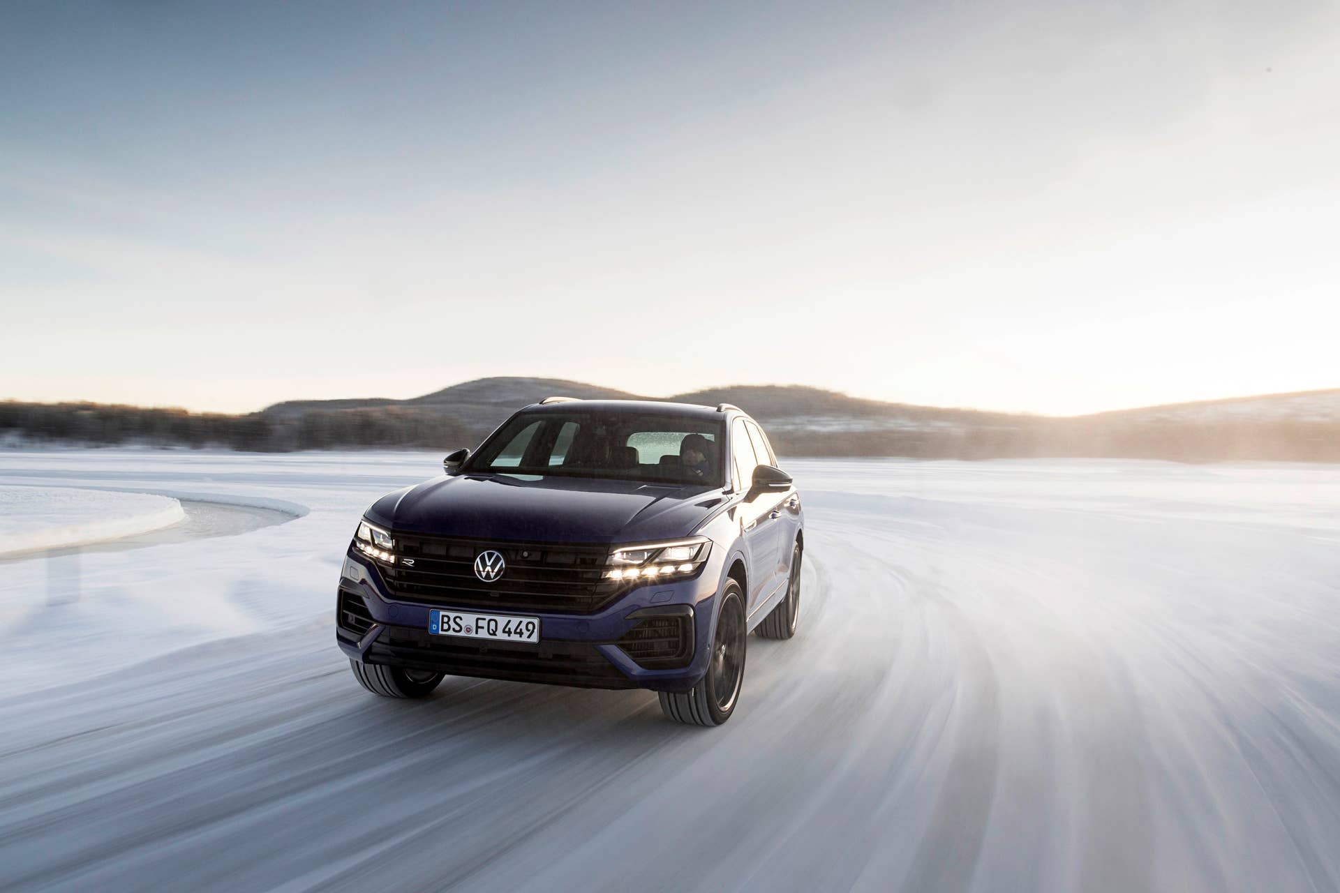 Volkswgaen launches its first plug-in hybrid R car, the Touareg R with a 456-hp powertrain and all-wheel drive.