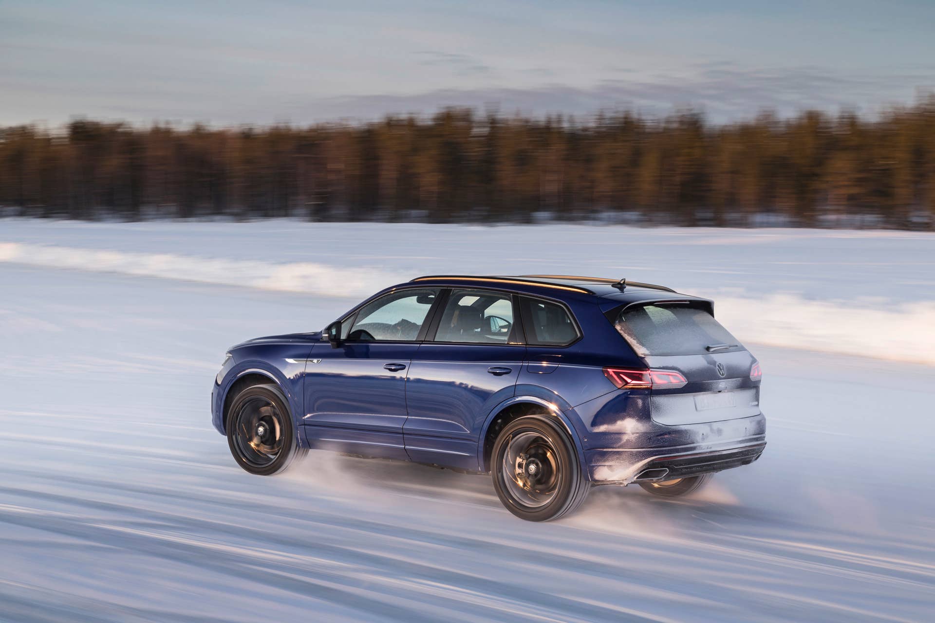 Volkswgaen launches its first plug-in hybrid R car, the Touareg R with a 456-hp powertrain and all-wheel drive.