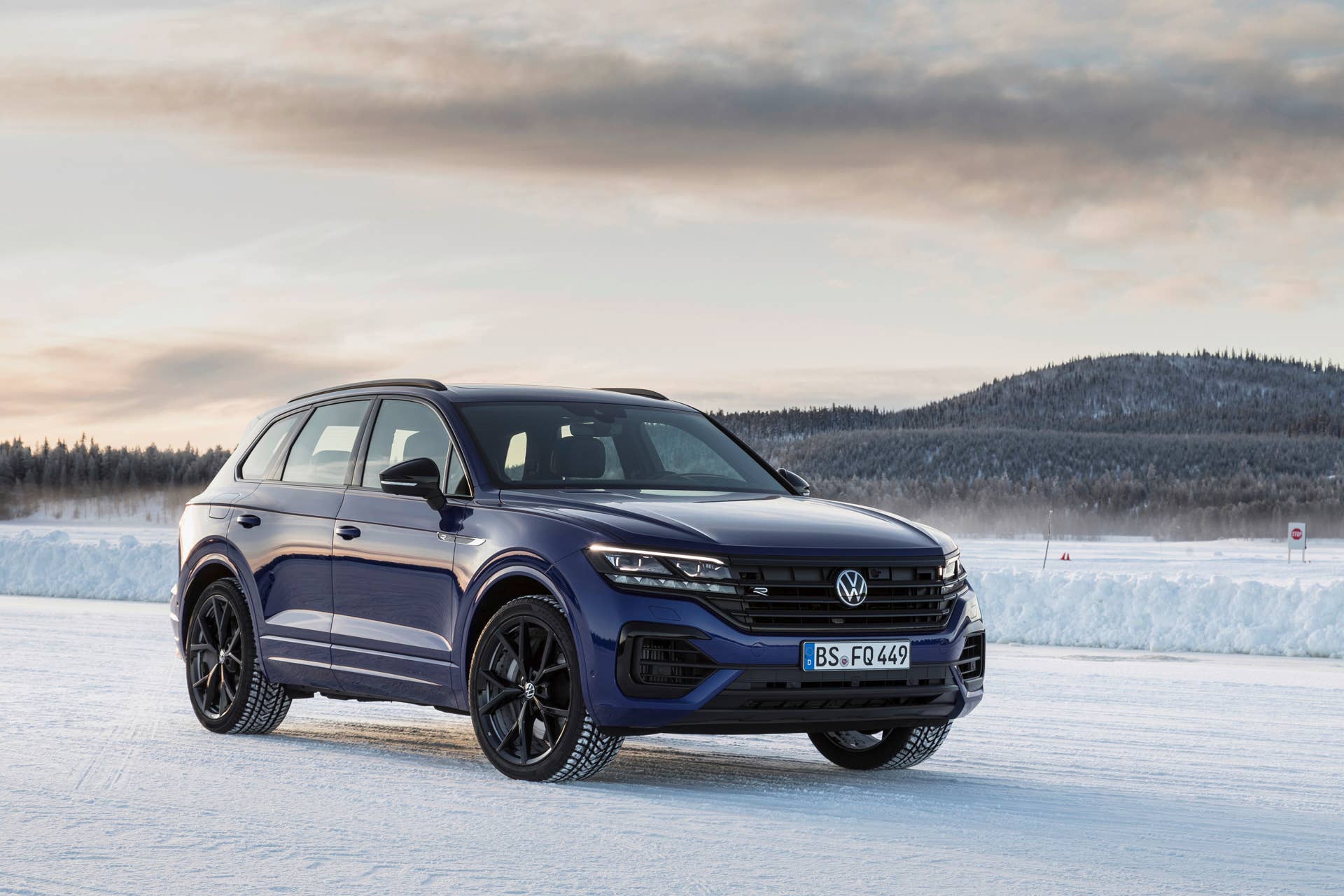 Volkswgaen launches its first plug-in hybrid R car, the Touareg R with a 456-hp powertrain and all-wheel drive.