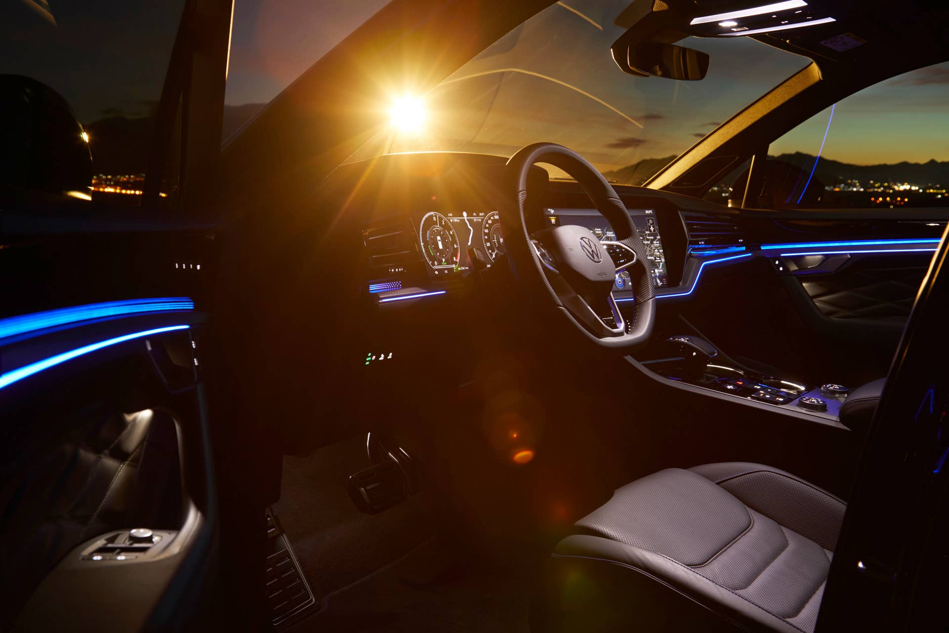 Volkswgaen launches its first plug-in hybrid R car, the Touareg R with a 456-hp powertrain and all-wheel drive.