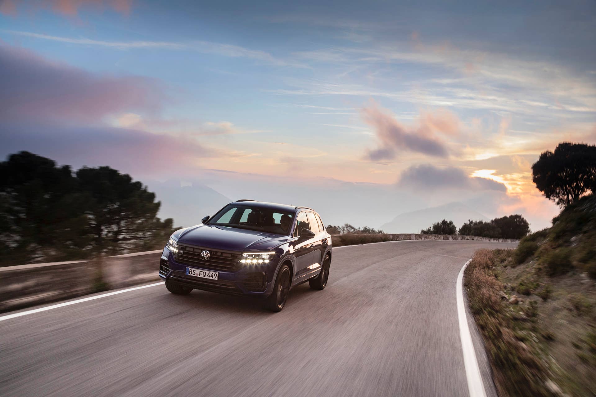 Volkswgaen launches its first plug-in hybrid R car, the Touareg R with a 456-hp powertrain and all-wheel drive.
