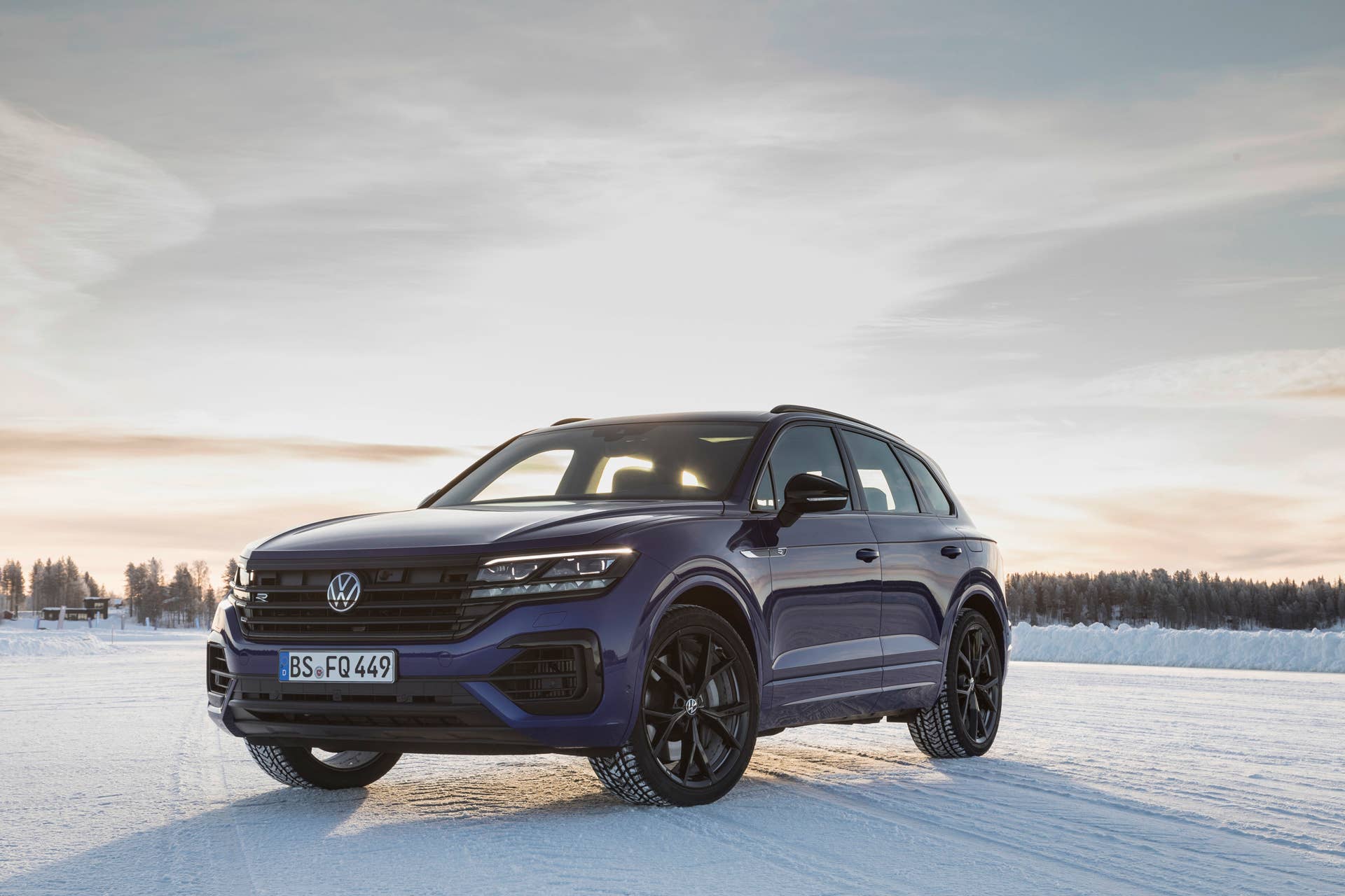 Volkswgaen launches its first plug-in hybrid R car, the Touareg R with a 456-hp powertrain and all-wheel drive.