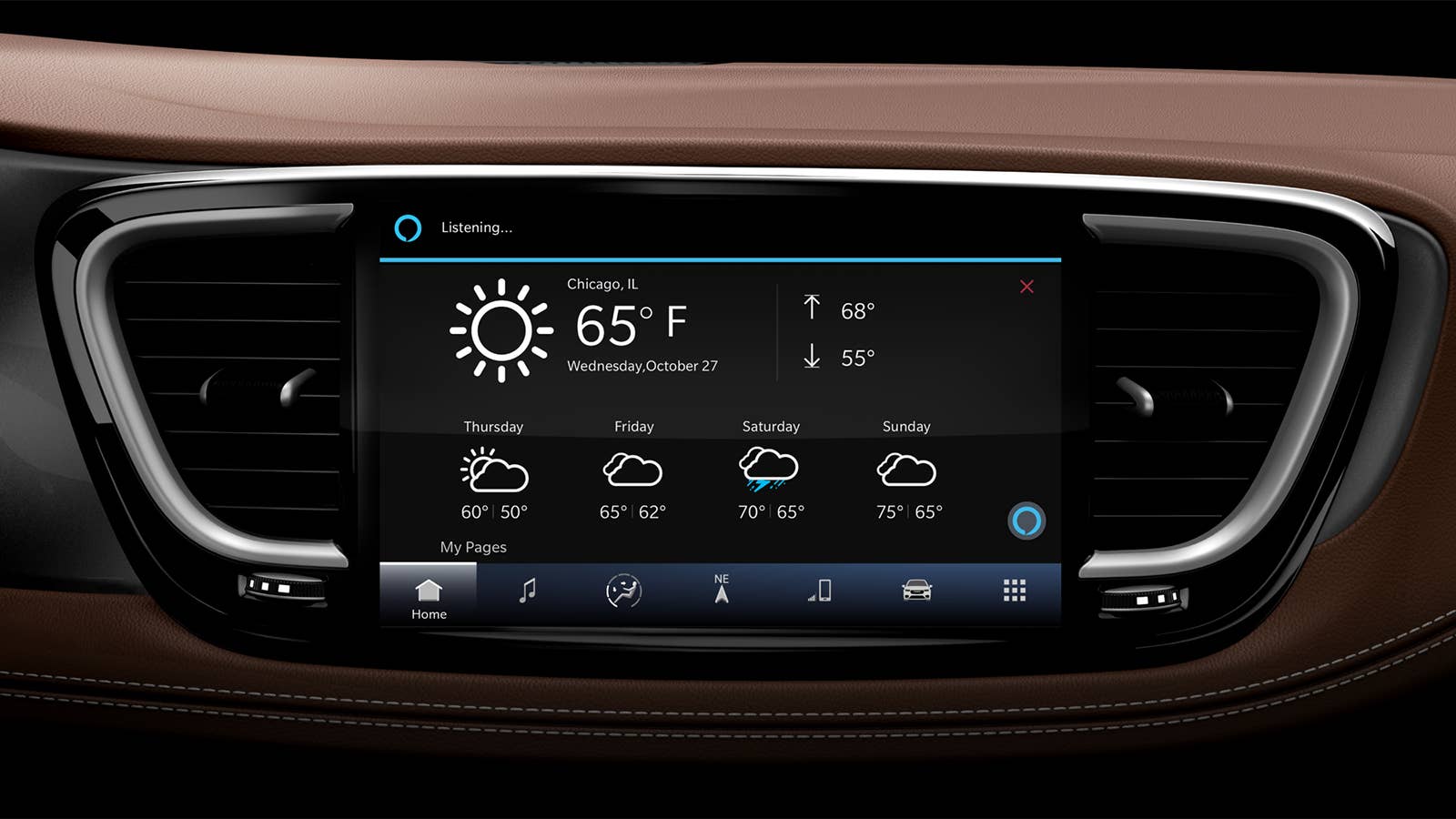 FCA/Alexa infotainment