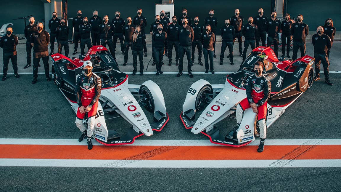 Valencia: Motorsport, Porsche 99X Electric 2020 Test on November, 29, 2020, (Photo by Hoch Zwei)