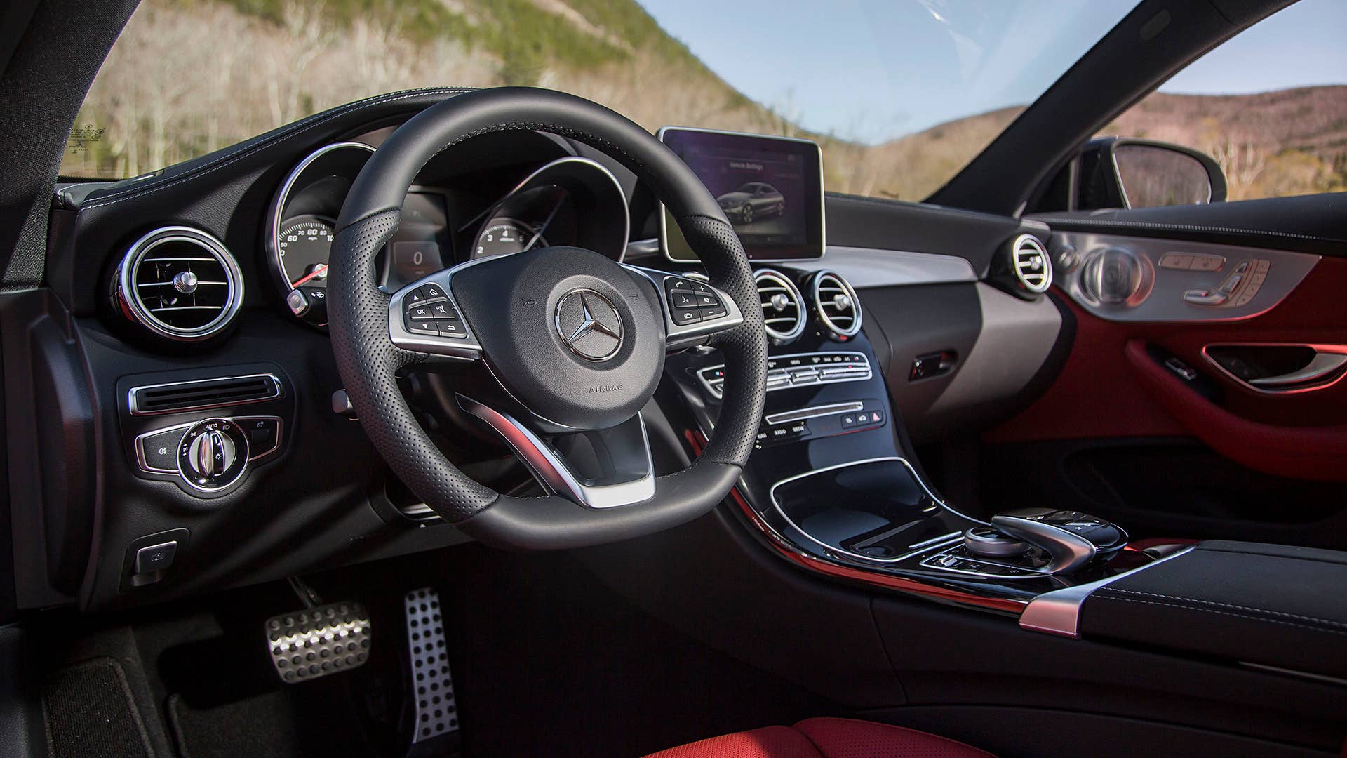 2017 Mercedes-Benz C300 Coupe interior