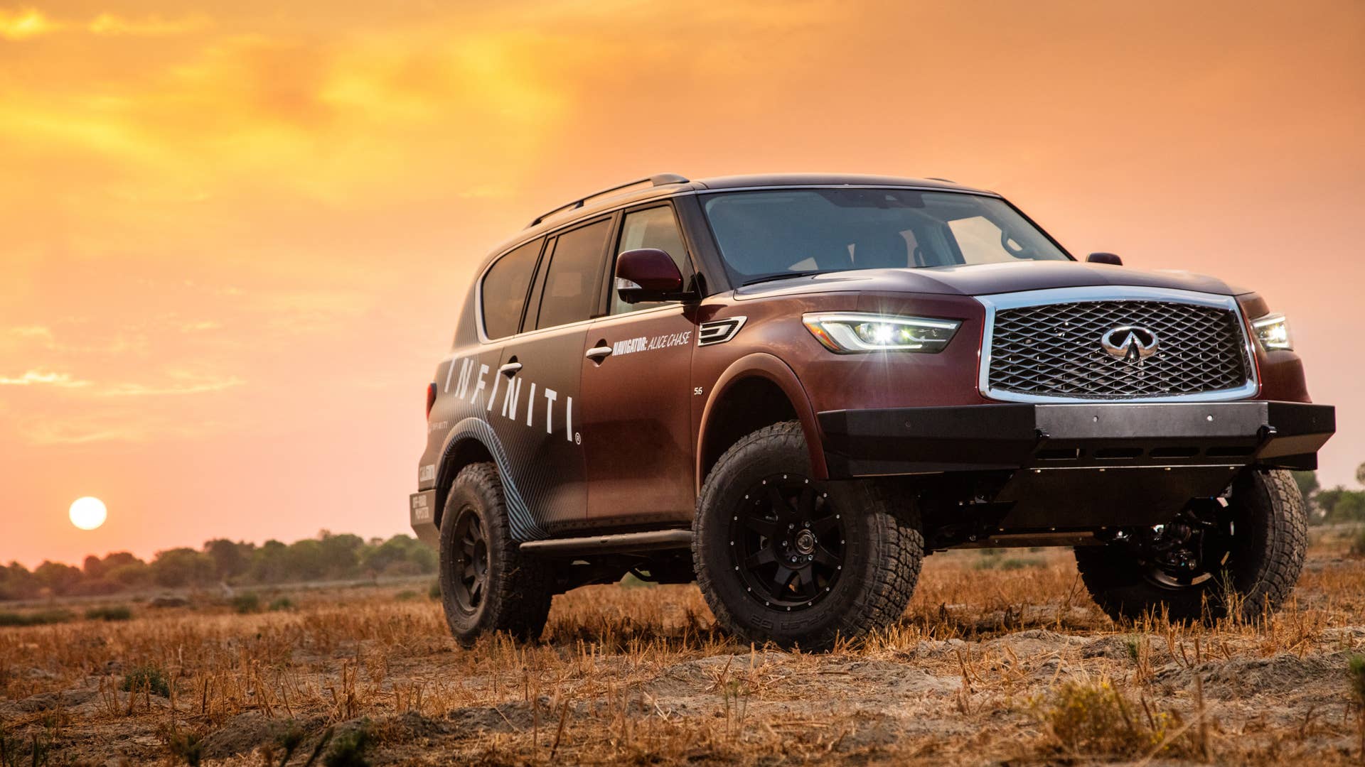 2021 Infiniti QX80 gets full off-road prep, will take on the