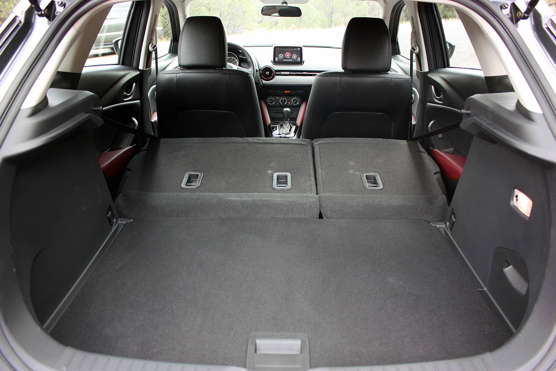 2016 Mazda CX-3 rear cargo area