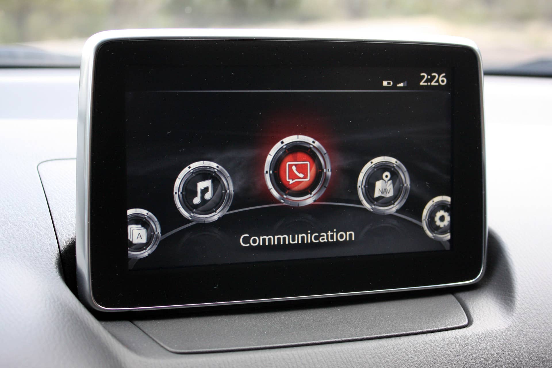 2016 Mazda CX-3 infotainment system